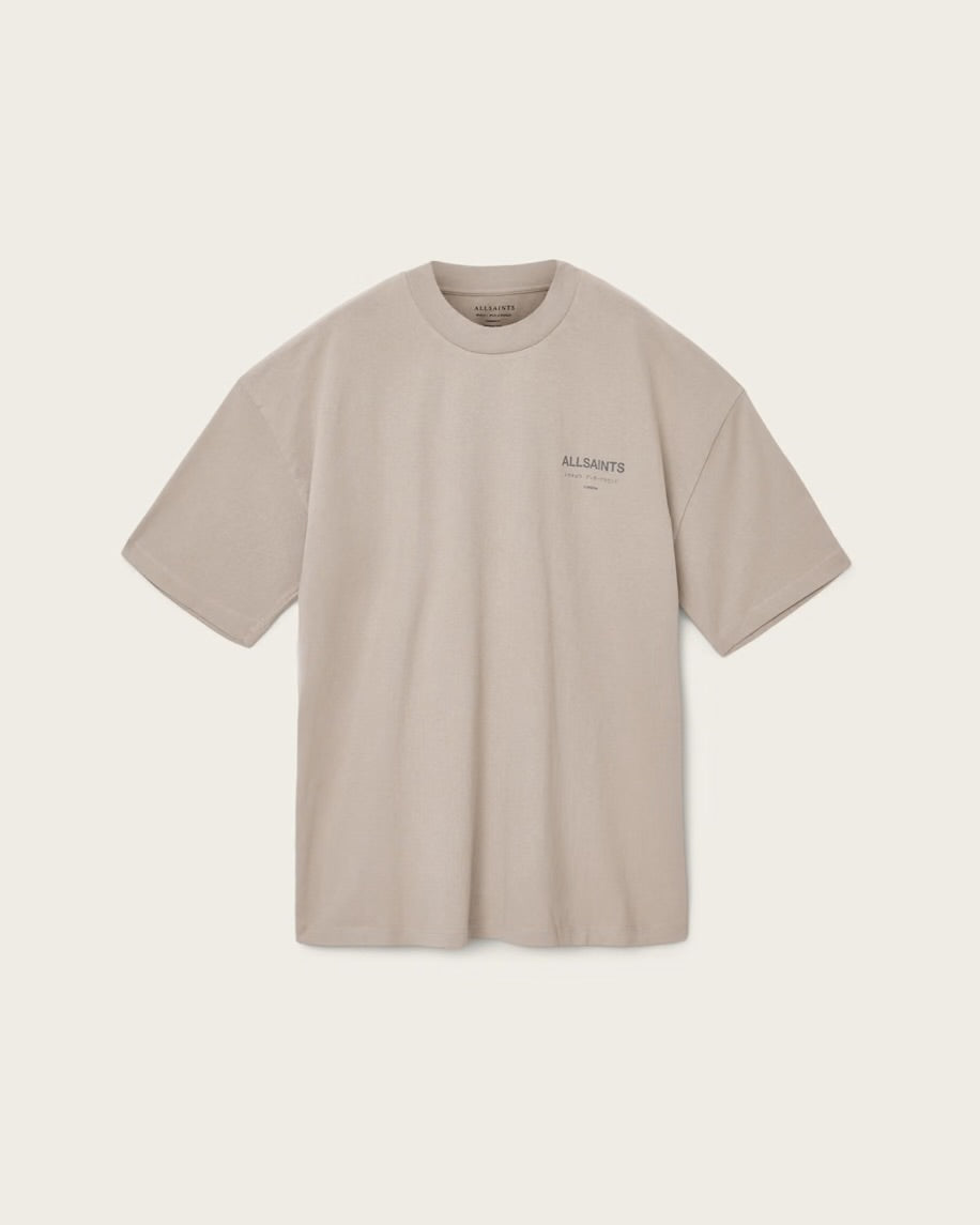 ALLSNTS | Graphic Signature Logo Stone Beige T-Shirt