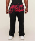 GS | Graphic Fade Print Black Straight Jogger
