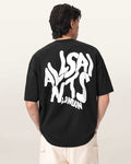 ALLSNTS | Graphic Bubble Logo Black T-Shirt