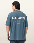 ALLSNTS | Graphic Signature Logo Blue T-Shirt