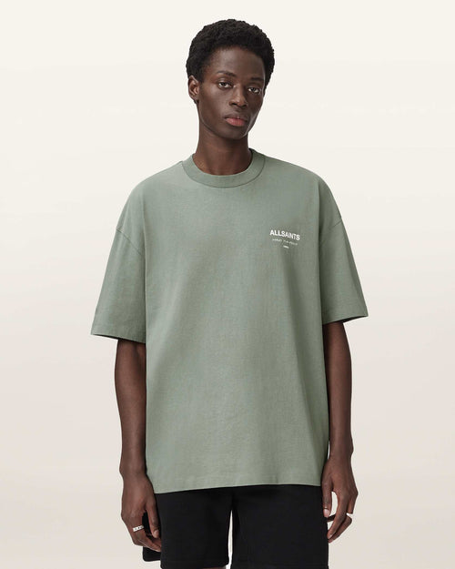 ALLSNTS | Graphic Signature Logo Green T-Shirt