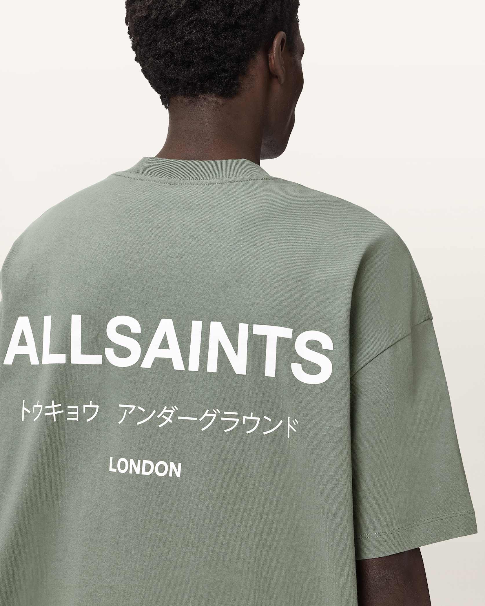 ALLSNTS | Graphic Signature Logo Green T-Shirt