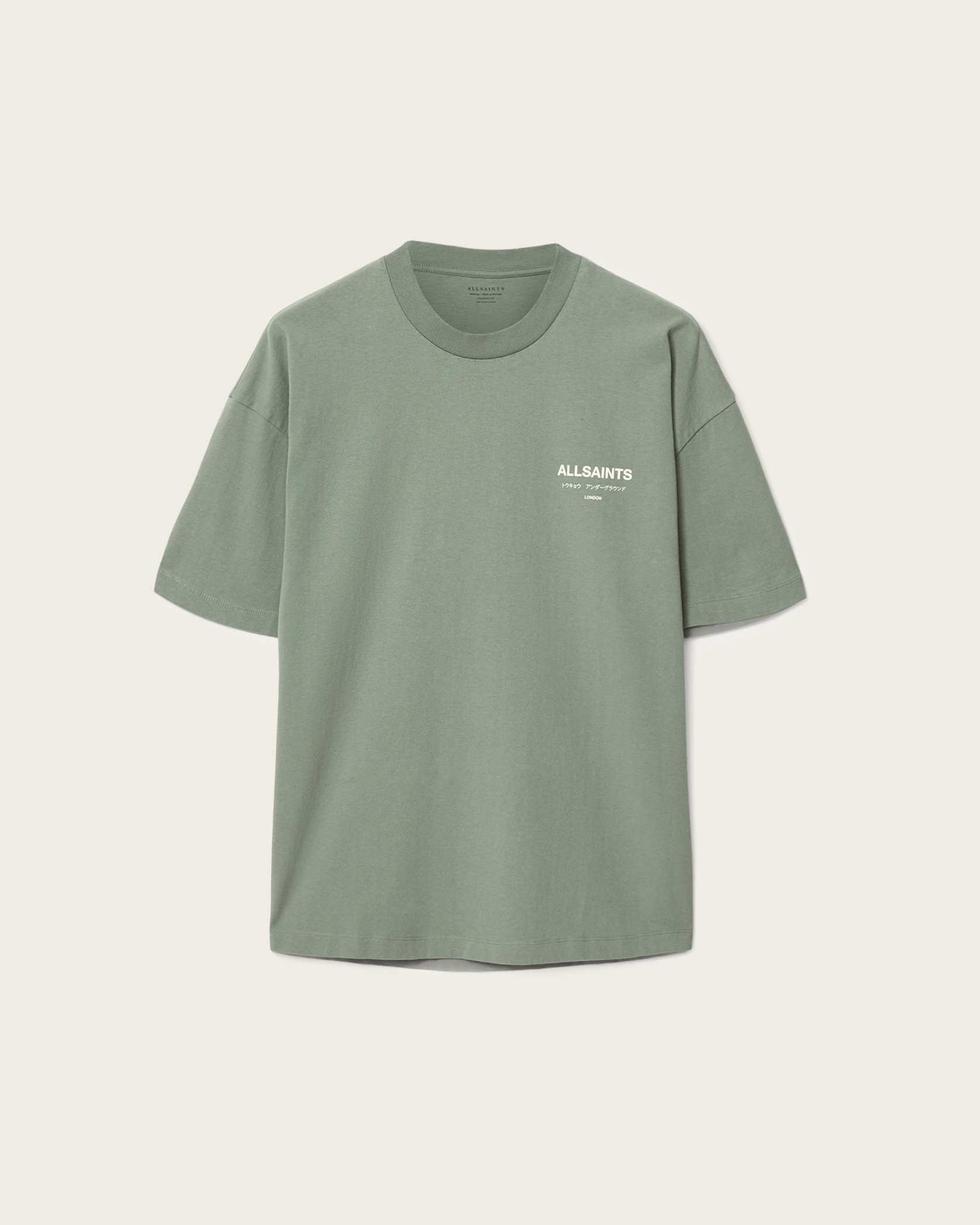 ALLSNTS | Graphic Signature Logo Green T-Shirt