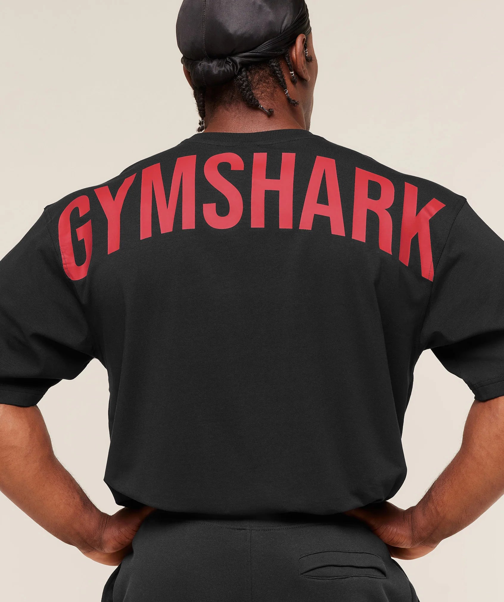 GS | Graphic Power Black/Red T-Shirt