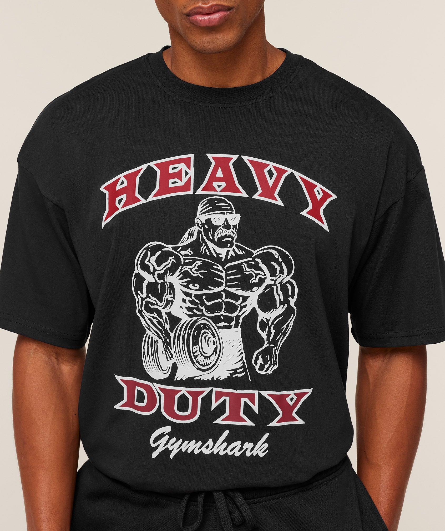 GS | Graphic Heavy Duty Black T-Shirt