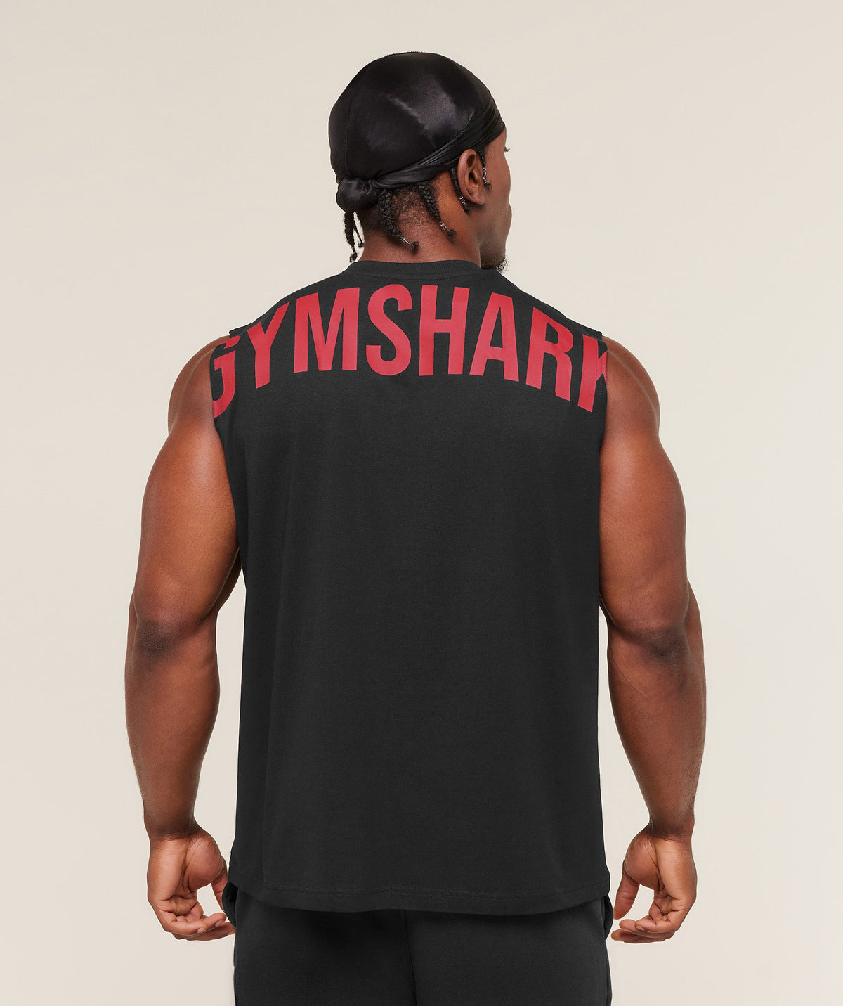 GS | Graphic Power Black/Red Tank