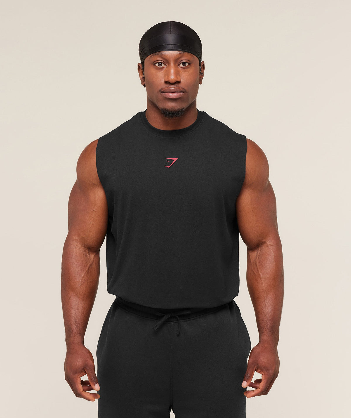 GS | Graphic Power Black/Red Tank