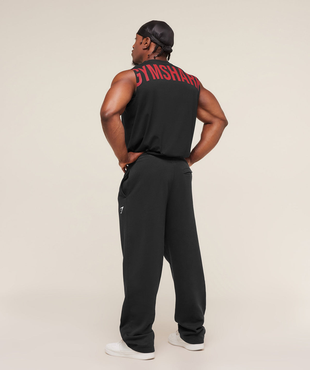 GS | Graphic Power Black/Red Tank