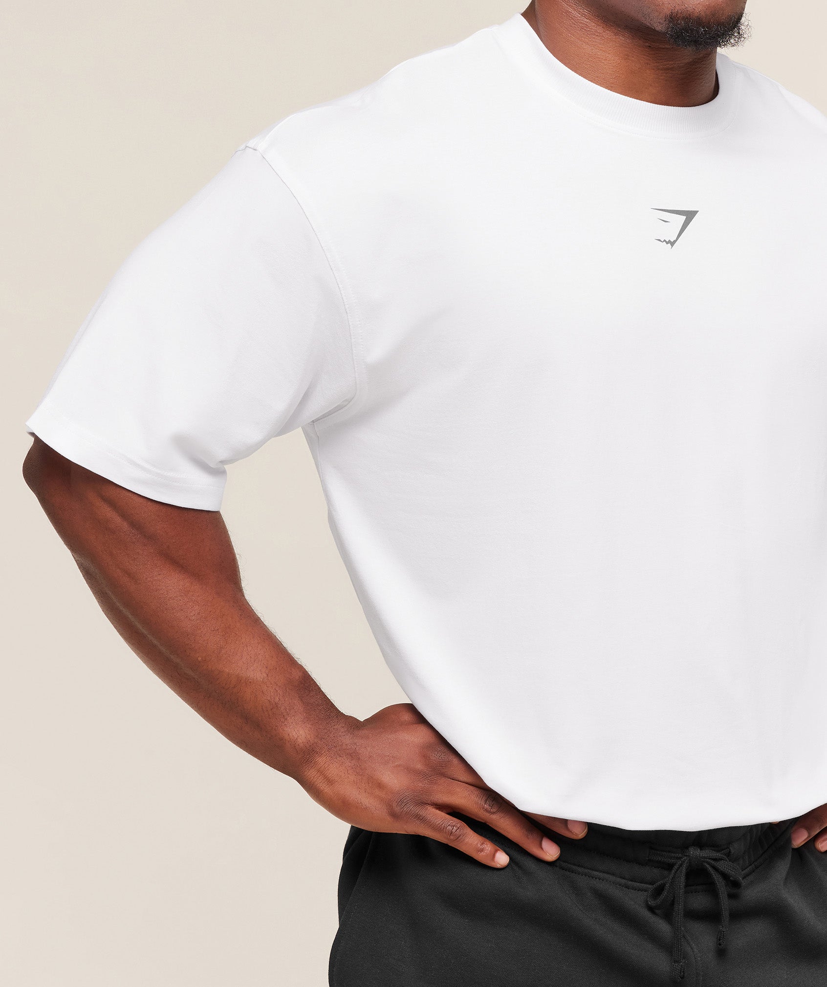 GS | Graphic Power White T-Shirt