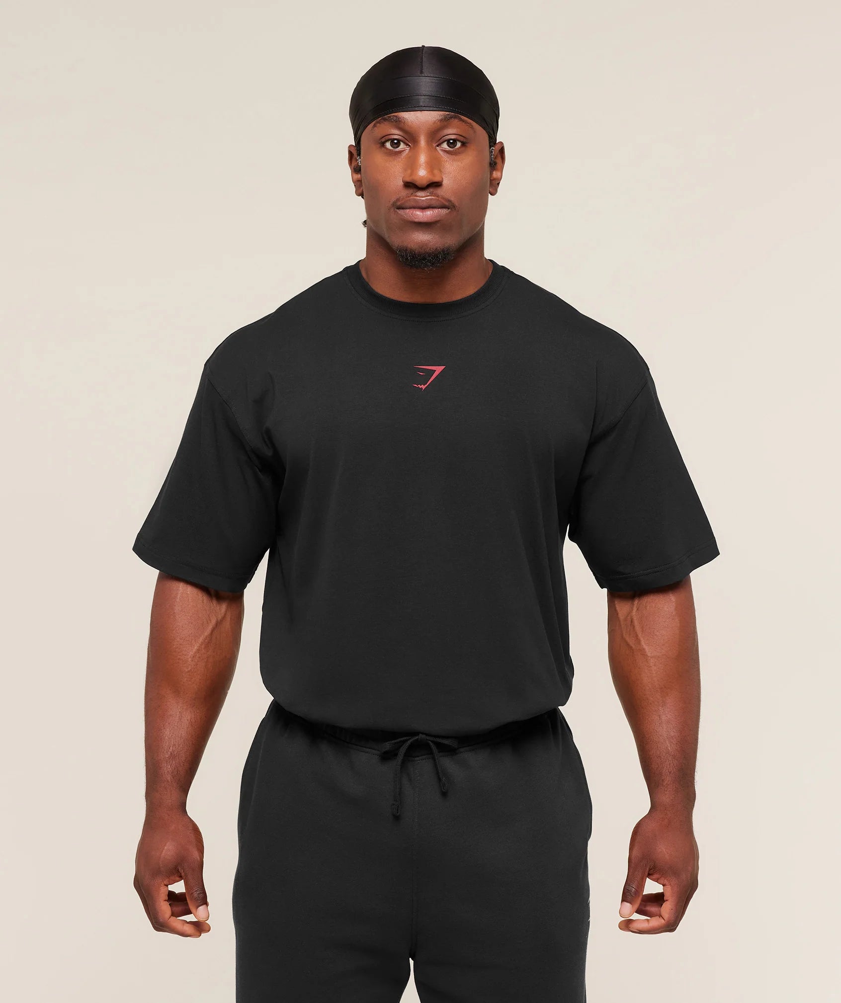 GS | Graphic Power Black/Red T-Shirt