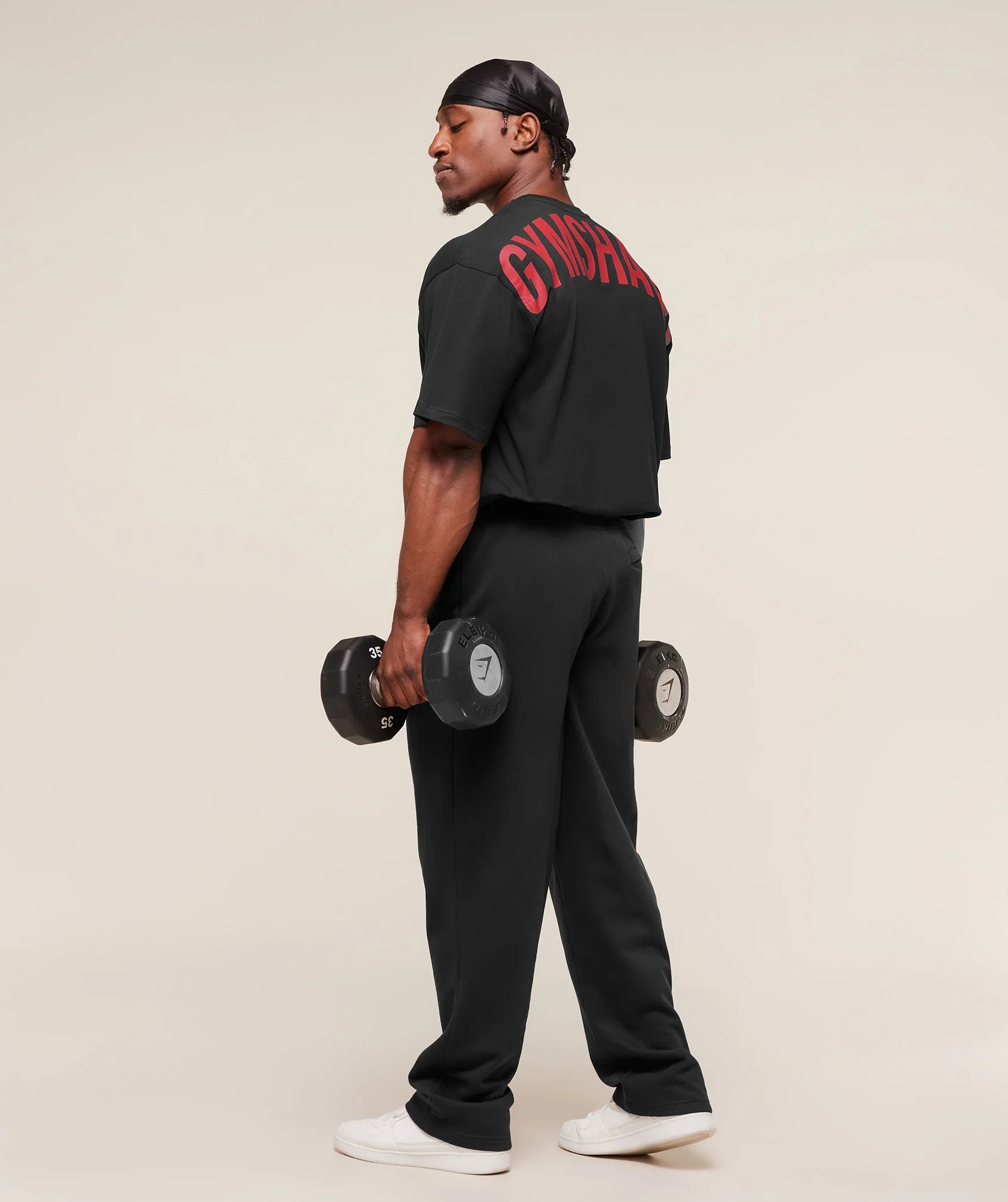 GS | Graphic Power Black/Red T-Shirt